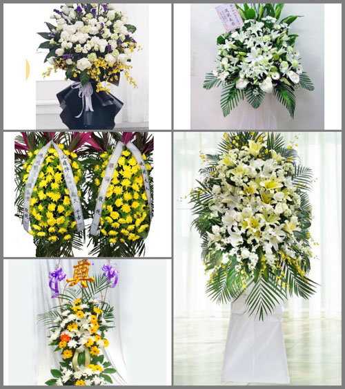 福建泉州永春县桃城镇南星社区白事花篮预定